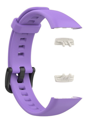 Pulseira De Silicone Para Huawei Band 6 Colorida Cor Lilás