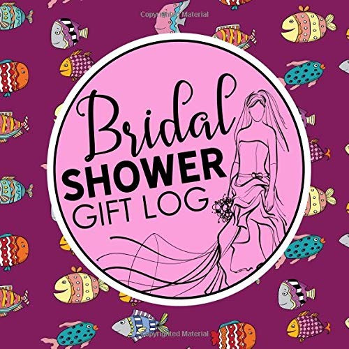 Bridal Shower Gift Log Gift Card Registry, Gift Register, Gi