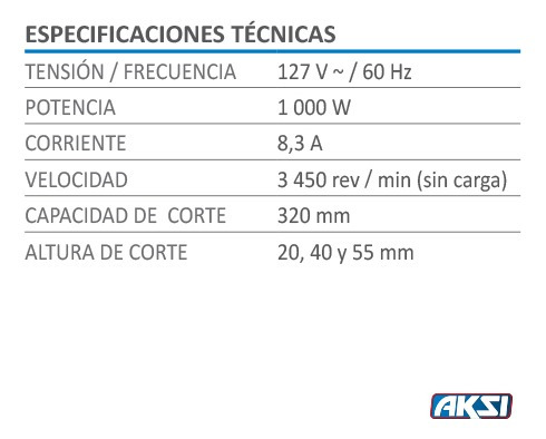 Imagen 6 de 6 de Podadora Electrica 1,000 W