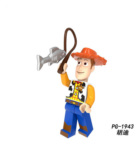 Figuras De Plástico Abs De Dibujos Animados Con Bloques De C