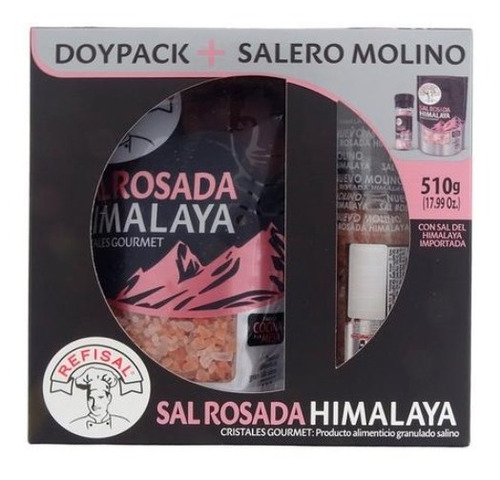 Doypack Sal Rosada 400g Molino Sal Rosada - g a $76