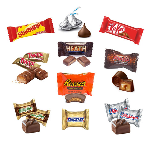 Chocolates Variados Americanos 100 Piezas