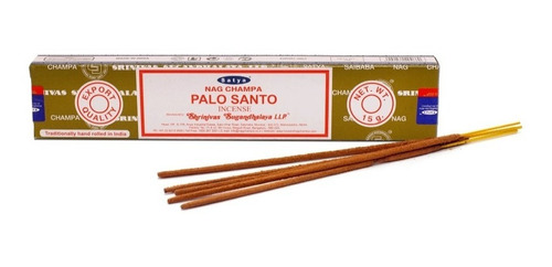 Incienso Satya Nagchampa-palo Santo - 12 Un. Hecho En India