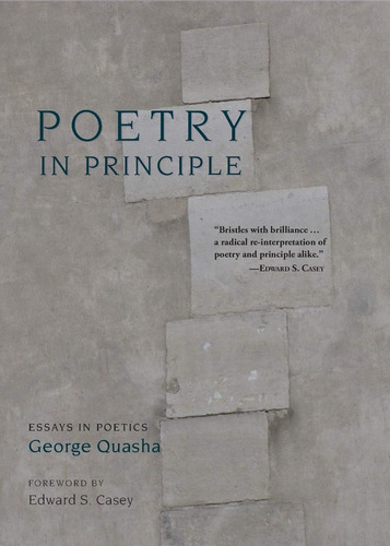 Libro En Inglés: Poetry In Principle: Essays In Poetics
