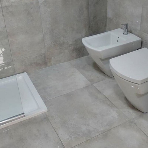 Porcelanato Cerro Negro Blend Cemento 61x61 Primera