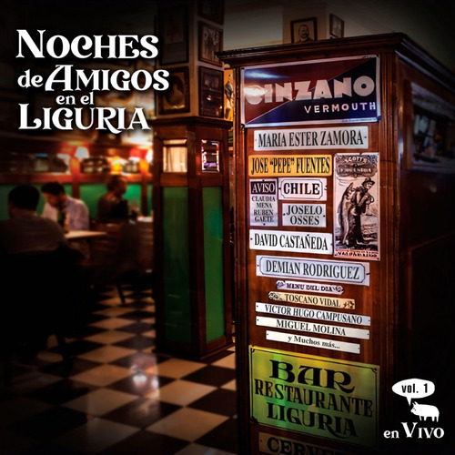 Cd Una Noche De Amigos En El Liguria Vol.1 Nuevo Obivinilos