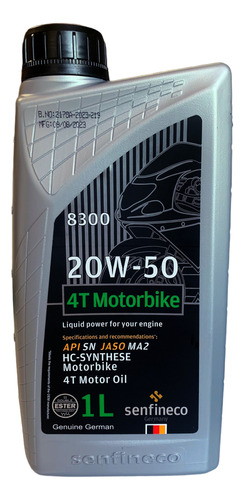 20w-50 4t Motorbike Senfineco 8300