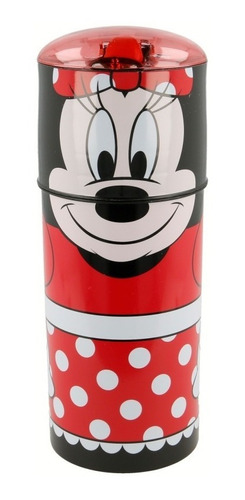 Cantimplora Minnie Con Sorbete Y Tapa Original Armonyshop