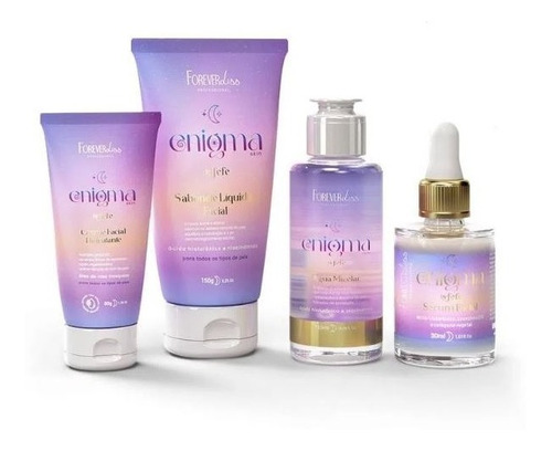 Kit Skin Care Enigma By Fefe Forever Liss - 4 Produtos