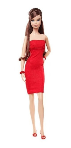 Barbie De Colección Red Basics Modelo N°3  