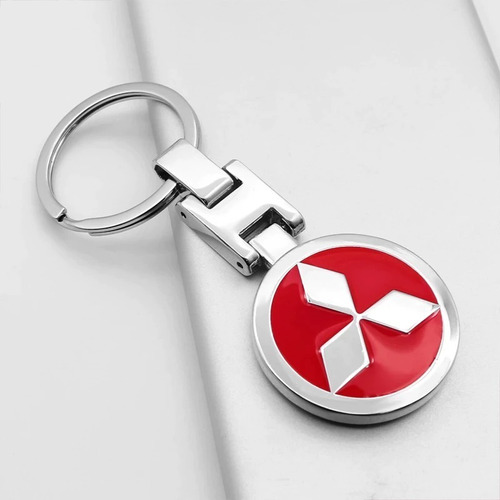 Llavero Emblema Mitsubishi Logo Metal 3d