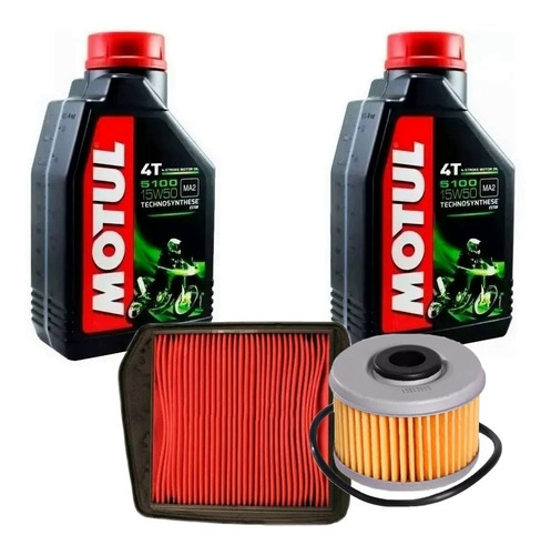 Kit Service Filtros + Aceite Honda Falcon Nx 400 Nx400 