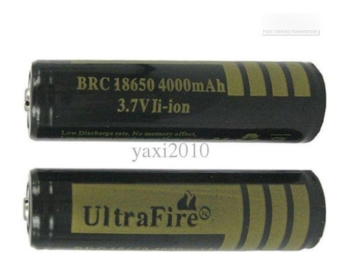 Bateria 18650 4000mah Ultrafire Recargable Precio Por Par