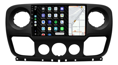 Multimidia Master 9p Adak G2 Android 14 Carplay 2gb 64gb
