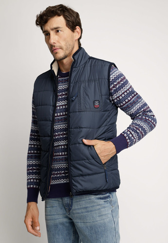 Chaqueta Hombre Sin Mangas California Fj Azul Fw 2023 Ferouch