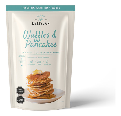 Premezcla Waffles Y Pancakes Sin Gluten