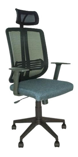 Silla De Escritorio Altura Ajustable Ergonómica Con Cabecera