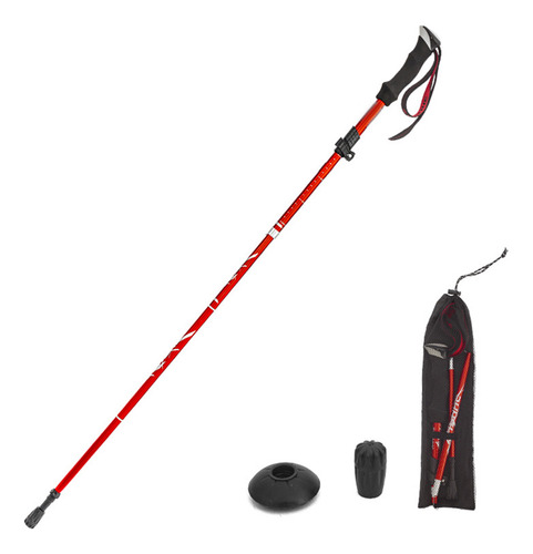 Bastones De Trekking, Bastón Ligero De Cinco Pliegues Para