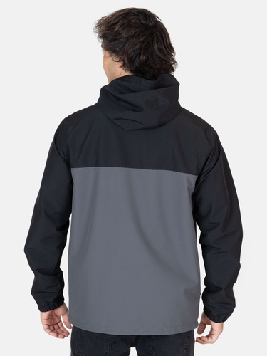 Cortaviento Alis Negro Hombre Maui And Sons