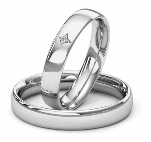 Argollas De Matrimonio Plata Alianzas Boda Pareja Anillos 12