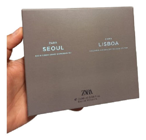 Perfumes Zara Man Seoul e Lisbon 180ml