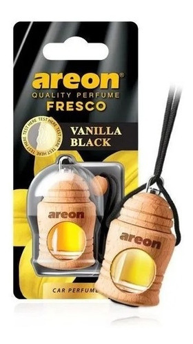 Aromatizante Fresco Vanilla Black Areon