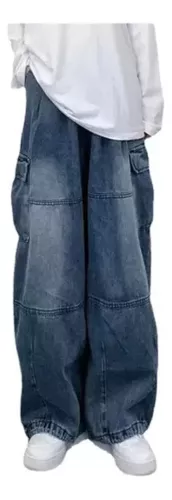 Jeans Cargo Rígido Mujer R5019