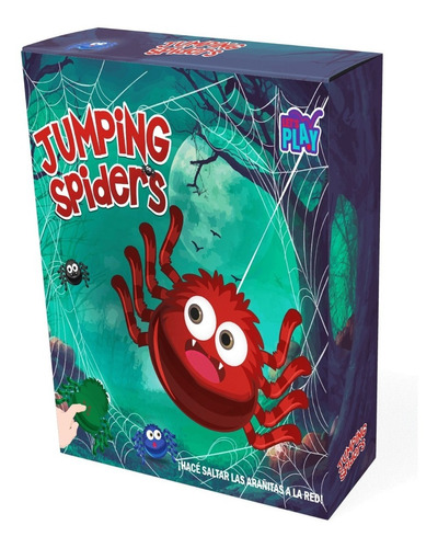 Jumping Spiders Arañas Saltarinas Juego De Mesa Ik0005 Full