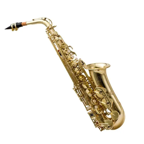 Sax Alto Harmonics Eb mi Bemol Laqueado Case Extra Luxo