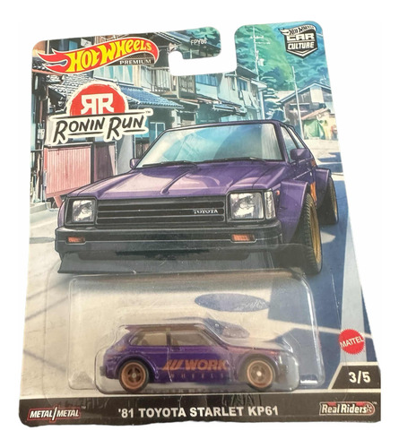 Toyota 81 Starlet Kp61 Hotwheels