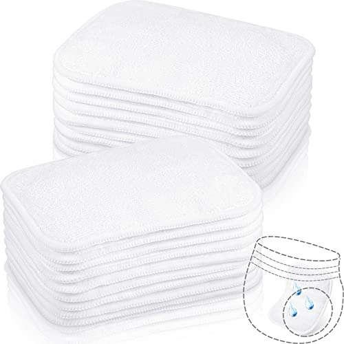 20 Almohadillas Para Pañales Lavables Reutilizables Y Reempl