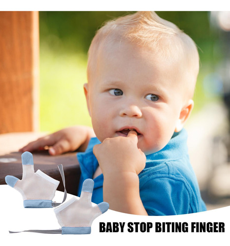 Protector De Pulgar Para Chuparse El Dedo 1 Par Detener La S