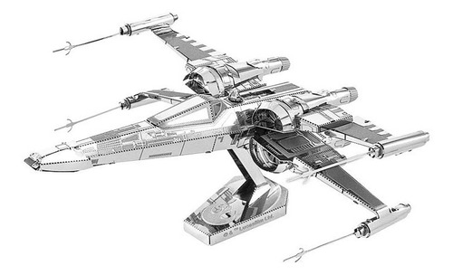 Imagen 1 de 5 de Poe Dameron's X-wing Fighter Puzzle 3d Star Wars Metal Earth