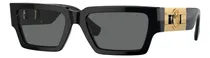 Comprar Gafas De Sol Versace Versace Black Ve4459 S, Color Negro Con Marco De Acetato Estandar - Ve4459