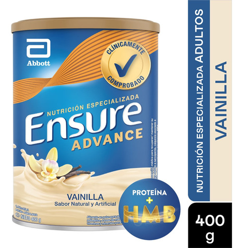 Ensure Advance Vainilla X 400gr