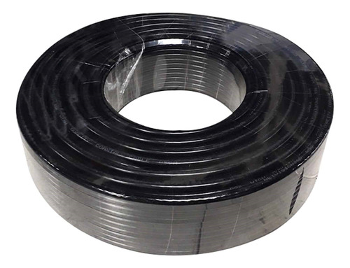 Cable Coaxial Negro Rg6 100 Metros