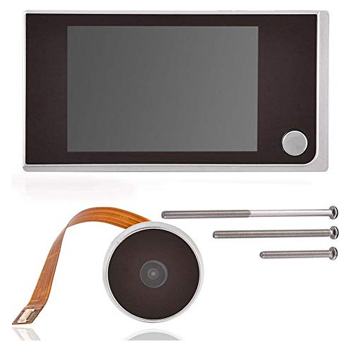 3.5 Inches Digital Lcd Video Doorbell Peephole Viewer C...