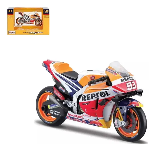 Rc213v Repsol Honda 2021 #93 Marc Marquez- Moto Maisto 1/18