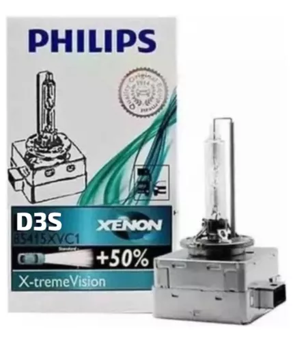 Foco Xenón Philips D3s X Treme Visión Hecho En Alemania 2 Pz