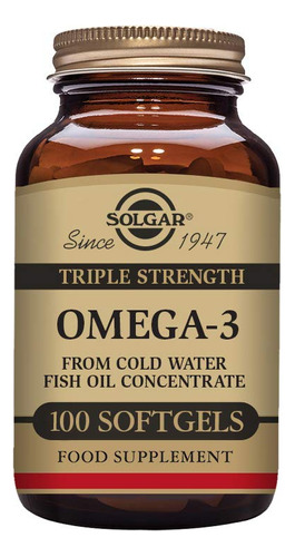 Solgar Omega 3 Epa Y Dha De Triple Fuerza De 0.03 Oz E2058 1