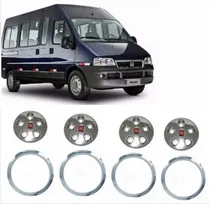 Comprar Calotas E Sobre Aro Cromado Ducato Aro 16 (kit Completo)