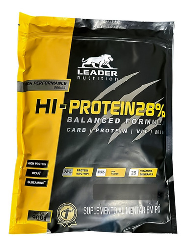 Suplemento Em Pó Leader Nutrition  Proteínas Hi Whey Protein - Concentrado E Isolado - 900gr Whey Protein Hi Whey Protein - Concentrado E Isolado - 900gr Sabor  Baunilha Em Refil De 900ml