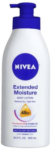 Nivea Ampliado De La Humedad De La Loción Del Cuerpo 16.9