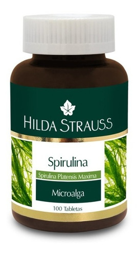 Spirulina - Hilda Strauss - 100 Tab - Unidad a $503