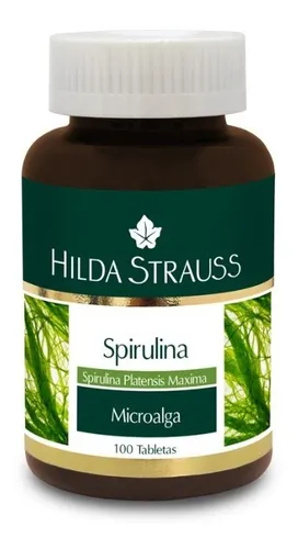 Spirulina - Hilda Strauss - 100 Tabletas