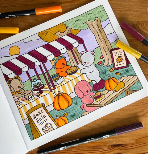 Bobbie Goods Vol.02 Com Desenhos Para Você Colorir - Relaxe E Crie Com Nossos Desenhos Exclusivos - Para Colorir - Para Compartilhar Ou Emoldurar