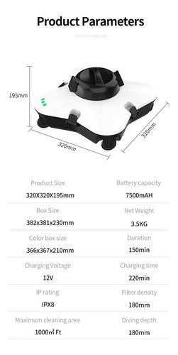 Limpiadores De Piscinas Inteligentes, Robot De Limpieza De