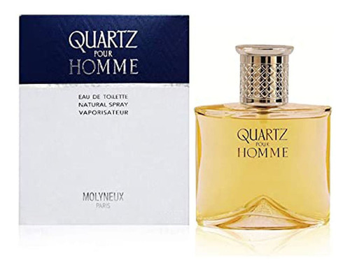 Imagen 2 de 7 de Perfume Importado Quartz Pour Homme Edt 30ml