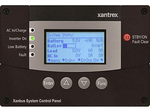 Panel De Control Xantrex Para Sistema Xanbus