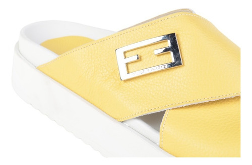 Zuecos Sandalias De Mujer De Cuero Kaleigh - Ferraro